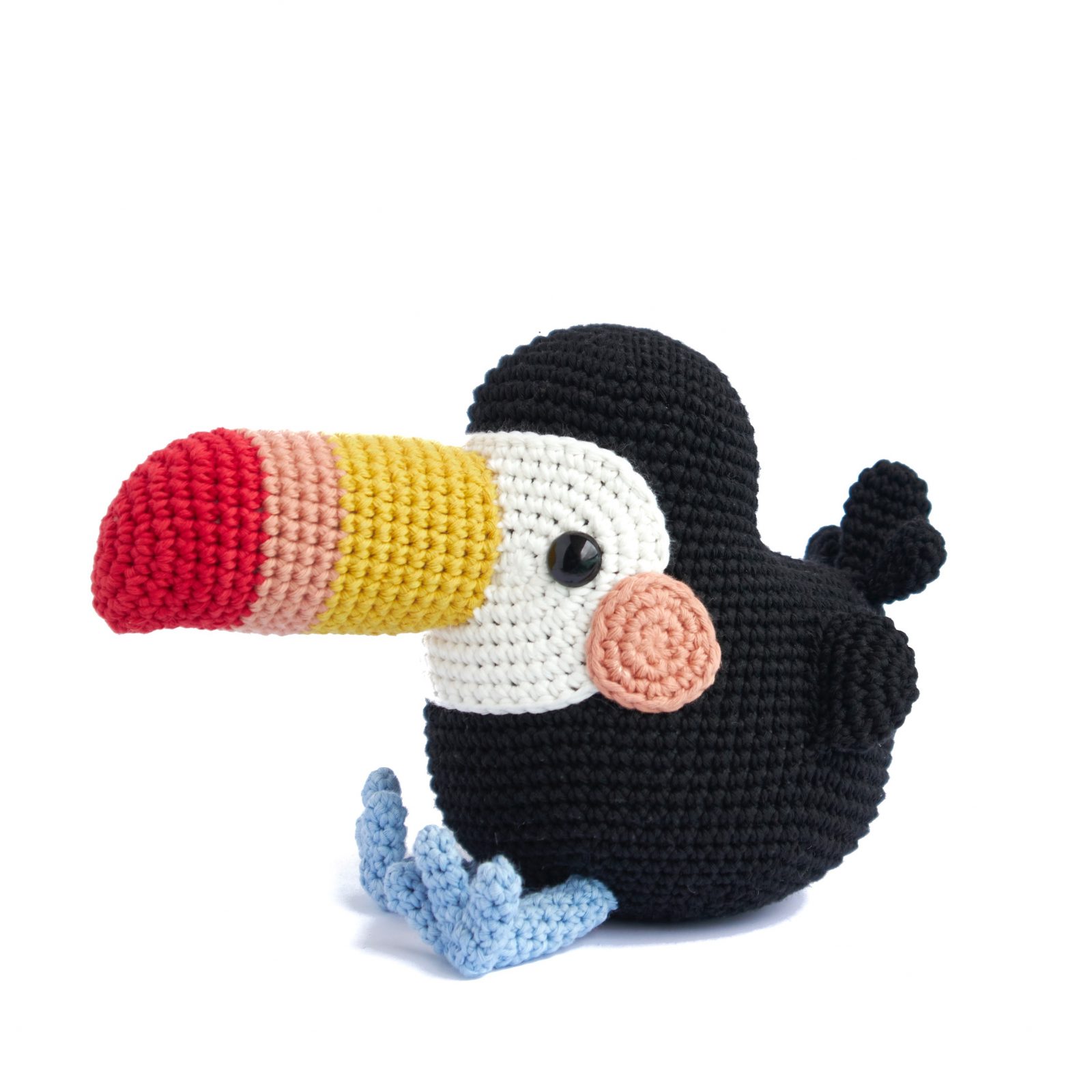 Toco el tucán Amigurumi