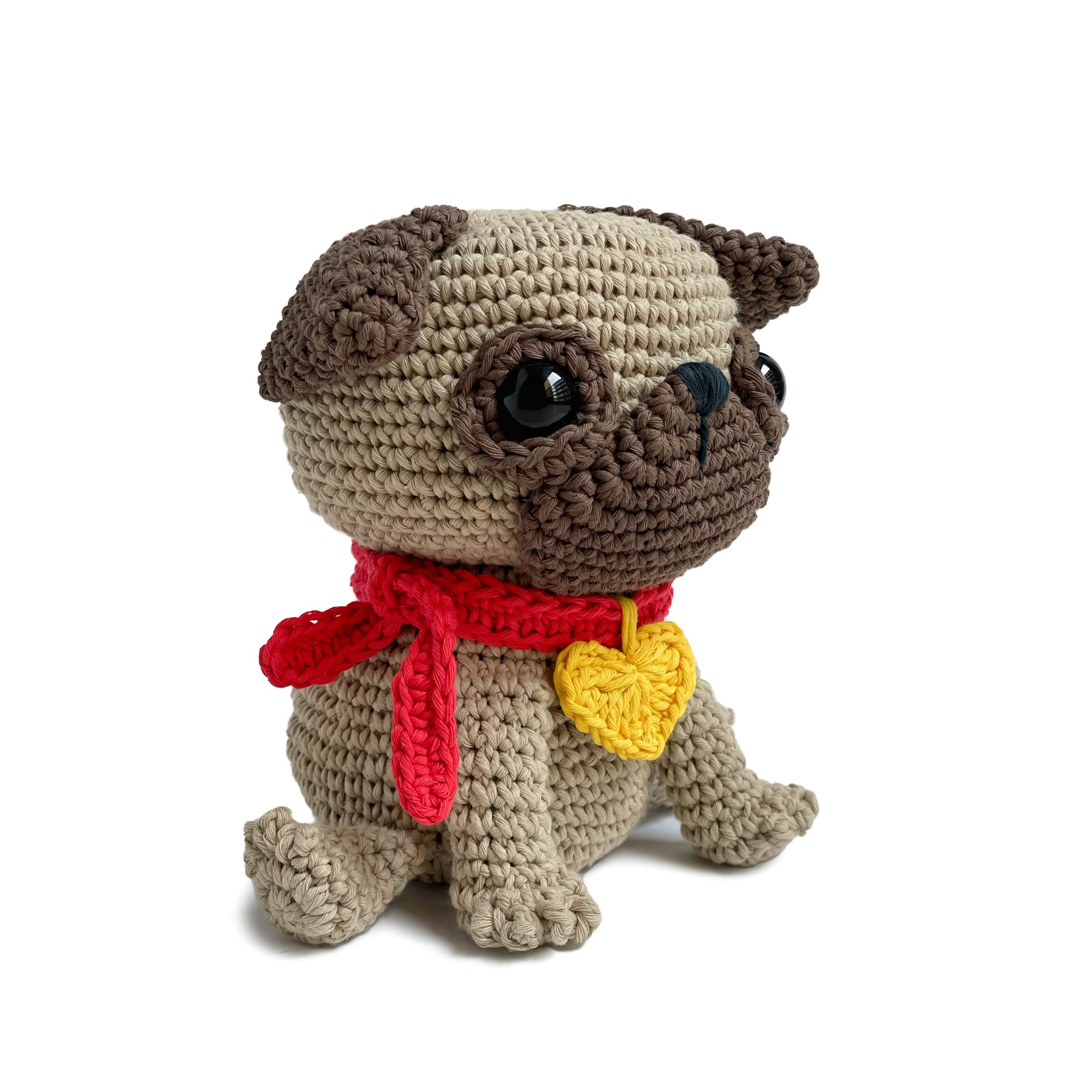 Camillo Perro Pug Amigurumi - Imagen 2