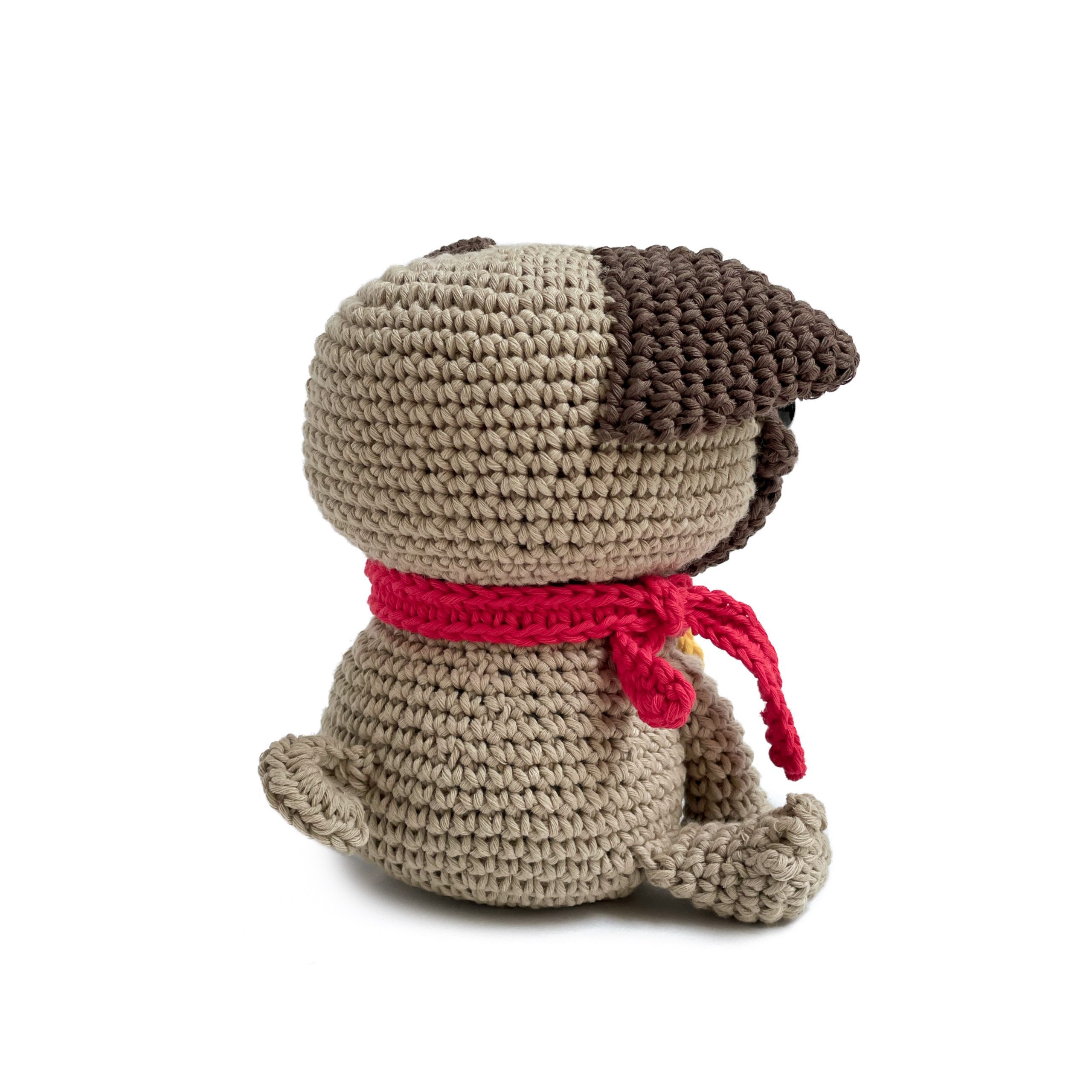 Camillo Perro Pug Amigurumi - Imagen 3
