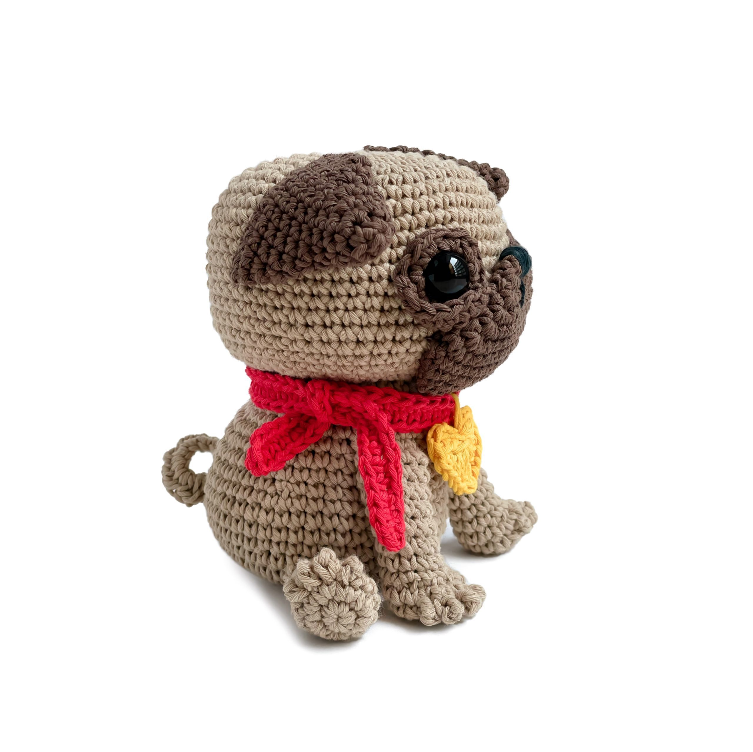 Camillo Perro Pug Amigurumi - Imagen 4