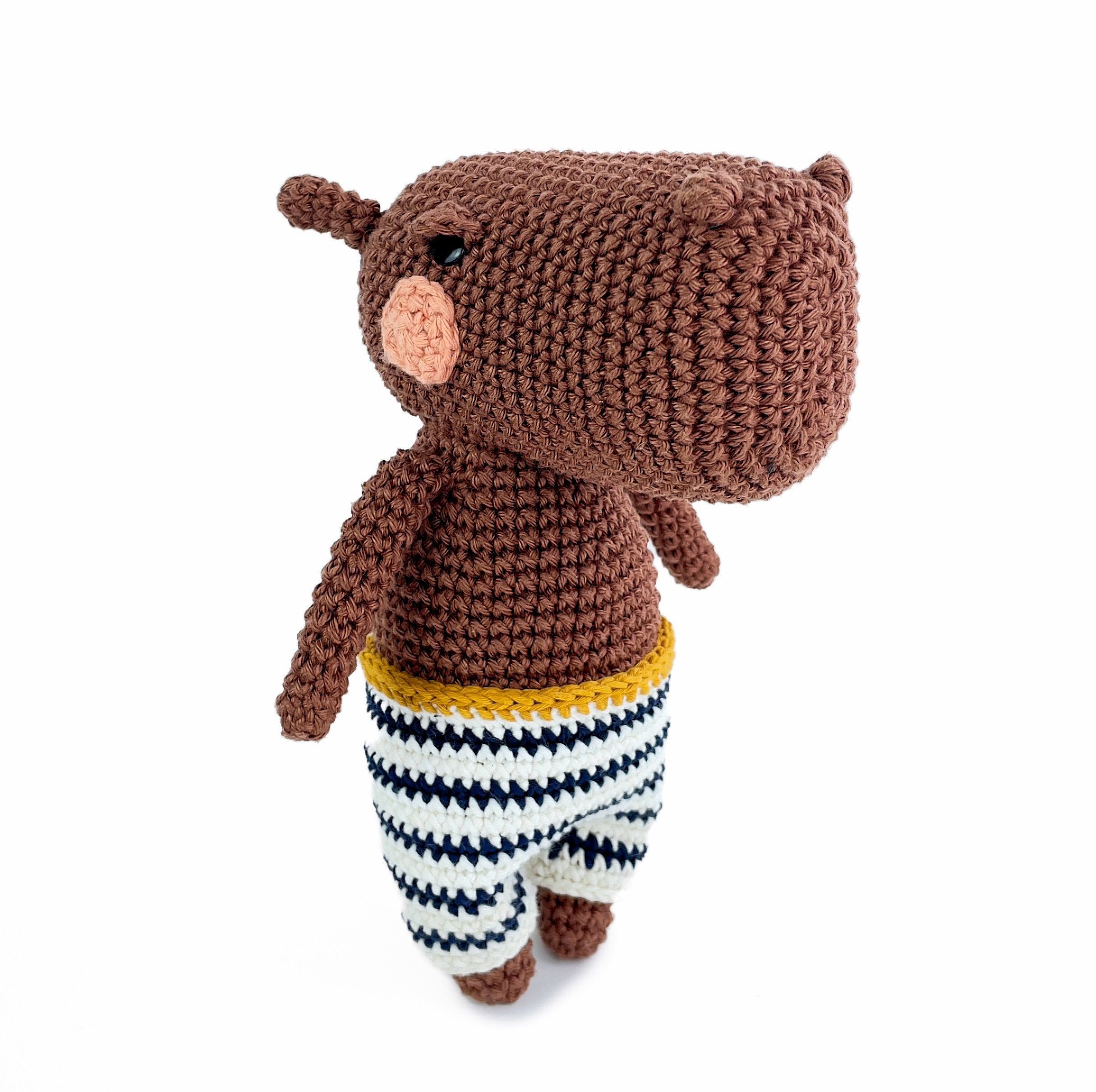 Cari Chigüiro Capibara Amigurumi - Imagen 3