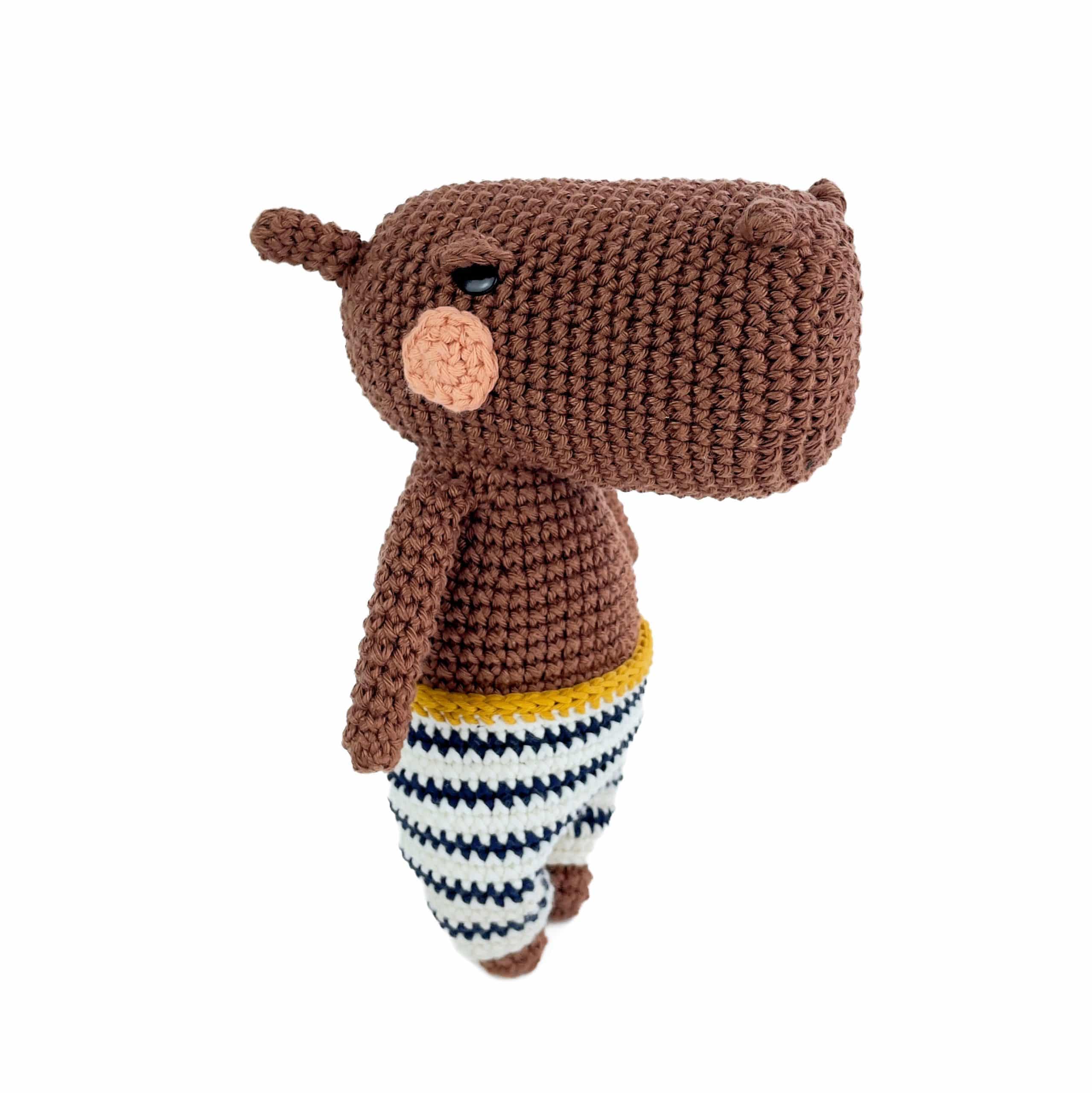 Cari Chigüiro Capibara Amigurumi