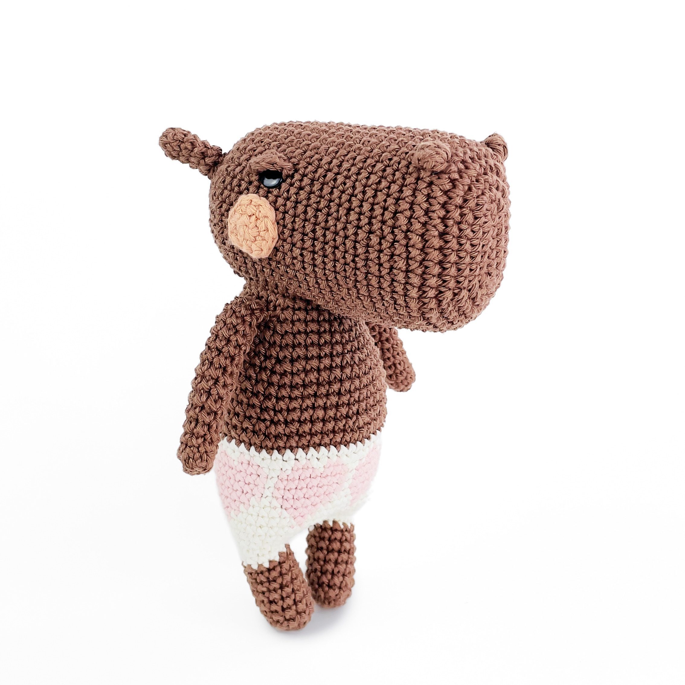 Cari Chigüiro Capibara Amigurumi - Imagen 2