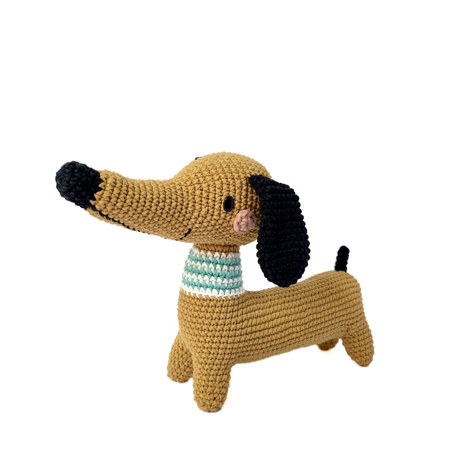Roberto Perro Salchicha Amigurumi