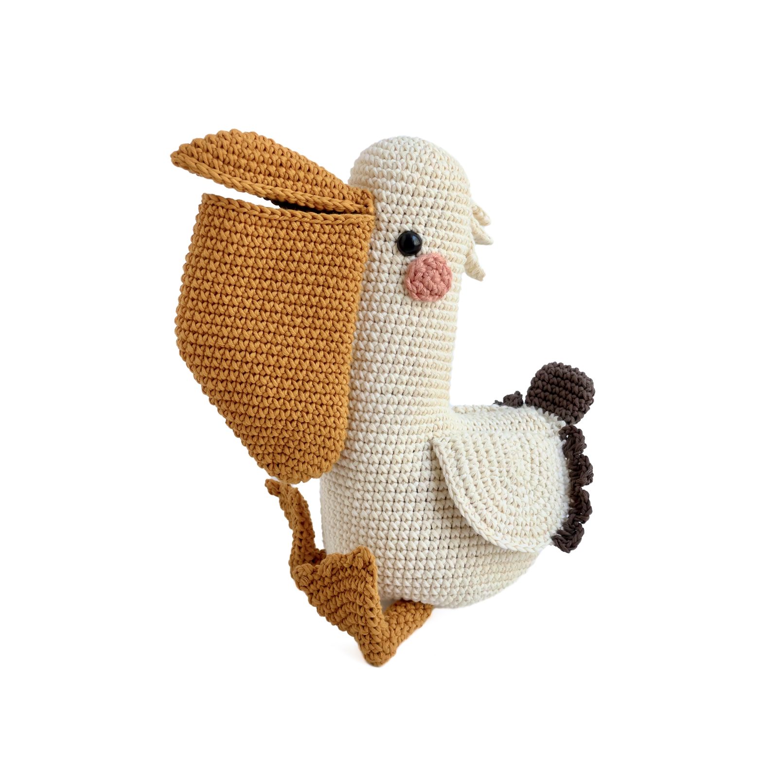 Scoop Pelícano Amigurumi