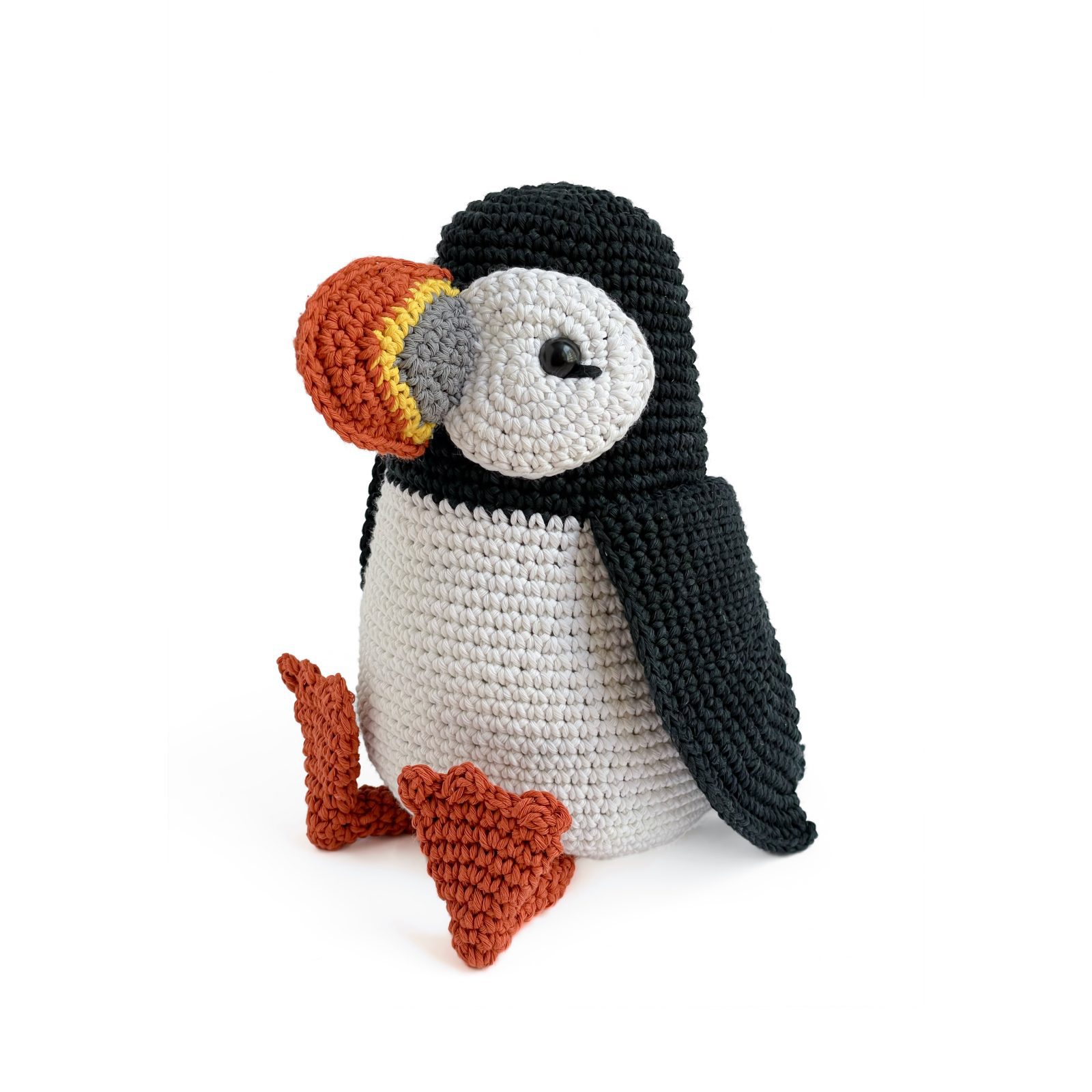 Tux Puffin Amigurumi
