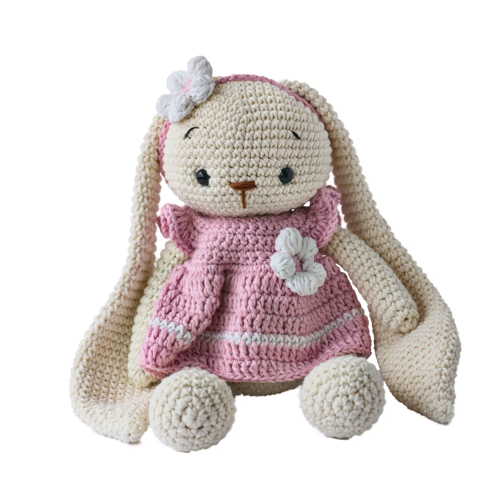 Coneja con vestido Amigurumi